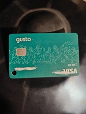 Debit Card - Gusto pressed nbkc Bank Third party Visa Key Crypto business money