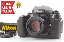 MF-23 MINT   Nikon F4 35mm Film Camera Body AF 50mm F/1.4 Lens From JAPAN