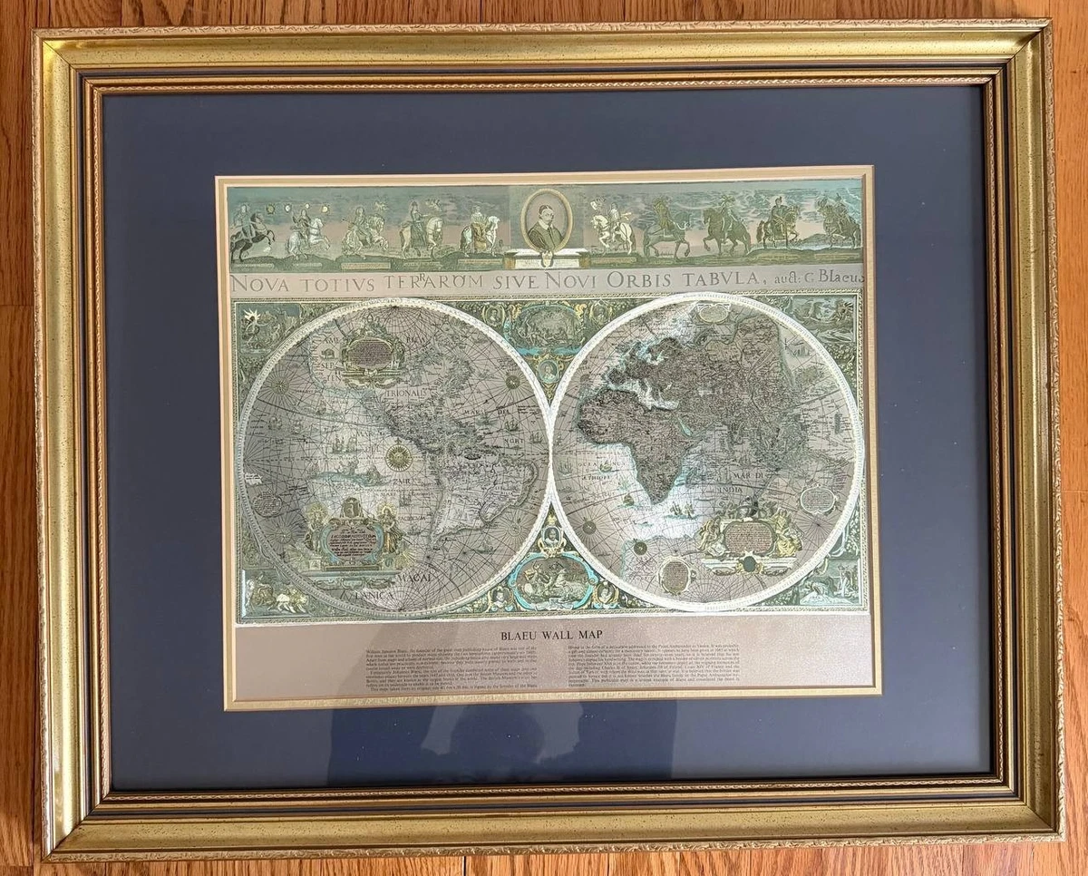 Blaeu Map In Antique World Maps & Atlases for sale | eBay Blaeu Map In Antique World Maps & Atlases for sale | eBay
