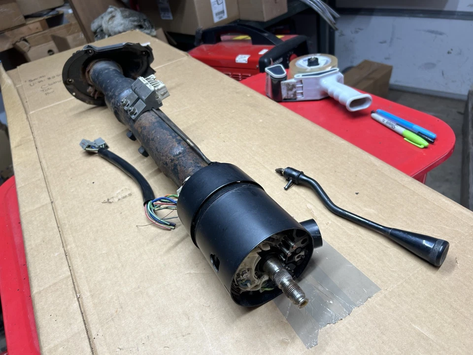 80-91 FORD F-150 - INCLINACIÓN + COLUMNA DE DIRECCIÓN AUTOMÁTICA - palanca de transmisión automática Foto 3 de 4