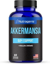 Akkermansia Muciniphila Probiotic – 1 Billion AFU with 390 mg Inulin Exp-04/2028