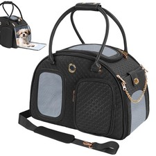 Dog Purse Carrier for Small Dogs TSA Airline Approved Pet Tote Bag Fashion
