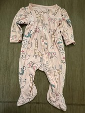 Carters Zoo Animals Pajamas Baby Girl 6 Months