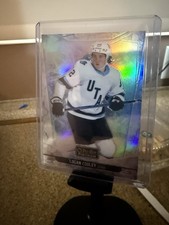 2024-25 OPC Platinum Arctic Freeze /99 Logan Cooley/Clayton Keller - 2 Cards