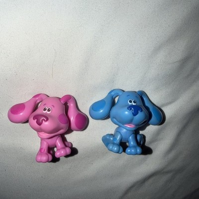 Blues Clues and You 2019 Viacom Blue & Magenta Figures FREE SHIPPING