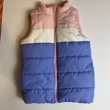 Puma Puffer Vest Kids Girl Size Medium 10/12 Lightweight Insulated Outdoor NWT