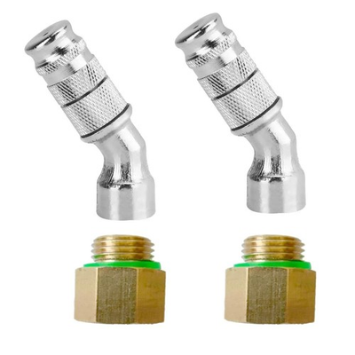 #ad Adjustable Sprayer Nozzle Tips 2 Sets High Pressure Misting Spray Nozzle 1.5m... $21.41