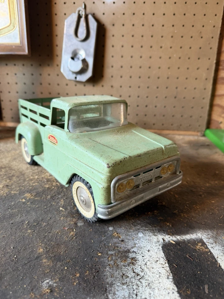 TONKA. 'Pickup Truck', chapa.marino verde azul color raro ¡¡Hallazgo de granero!!! Foto 4 de 4
