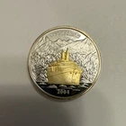 Alaska Mint 2004 .999 Fine Silver 1 oz Cruise Alaska State Seal Round