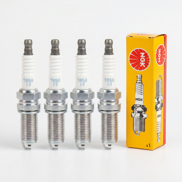 4X NGK TR5B-13 4559 ZüNdkerze Ersetzt Bosch 0242229785 FüR Ford Fiesta Focus-image