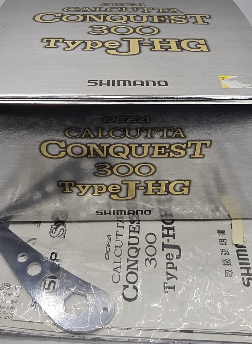 Shimano Ocea Calcutta Conquest 300 Type J-HG Baitcast Reel Right