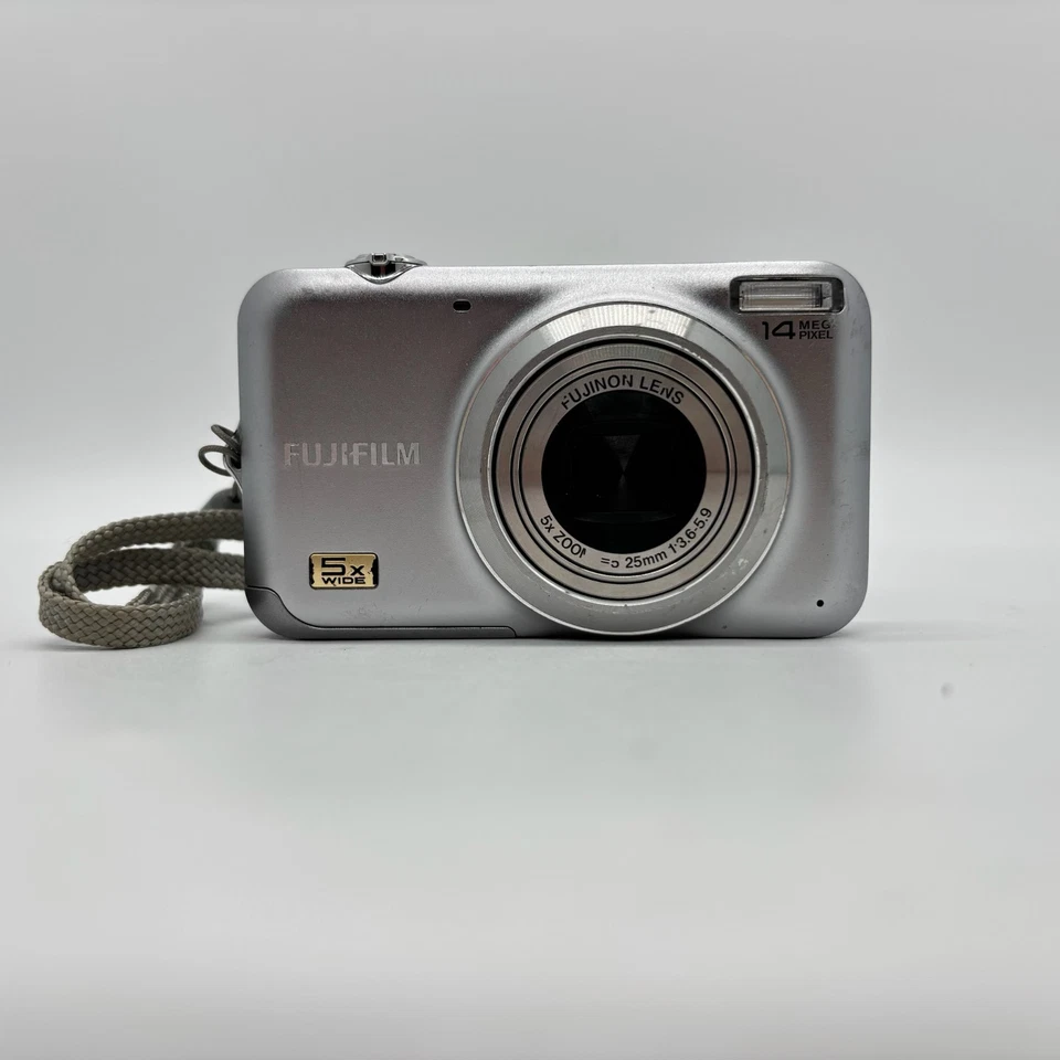 FujiFilm FinPix JX250 14MP CCD Compact Digital Camera Y2K w/ 2GB SD Card Tested - Image 3 of 4