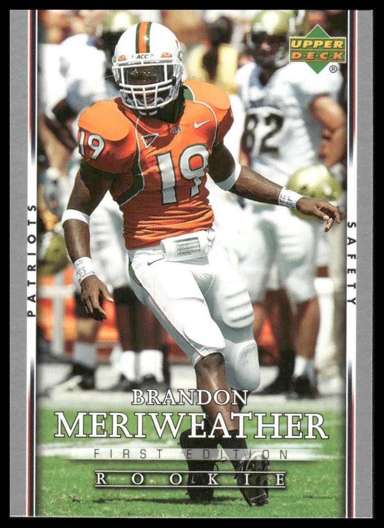 Brandon Meriweather Upper Deck #241 Base