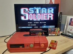 Famicom Star Soldier, box , operation confirmed, terminals cleaned