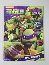 Teenage Mutant Ninja Turtles Epic Heroes Jumbo Coloring  Activity Book