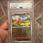 2023 Pokemon Sv2a JP Charmander 004/165 Pokeball Reverse Holo Psa 10