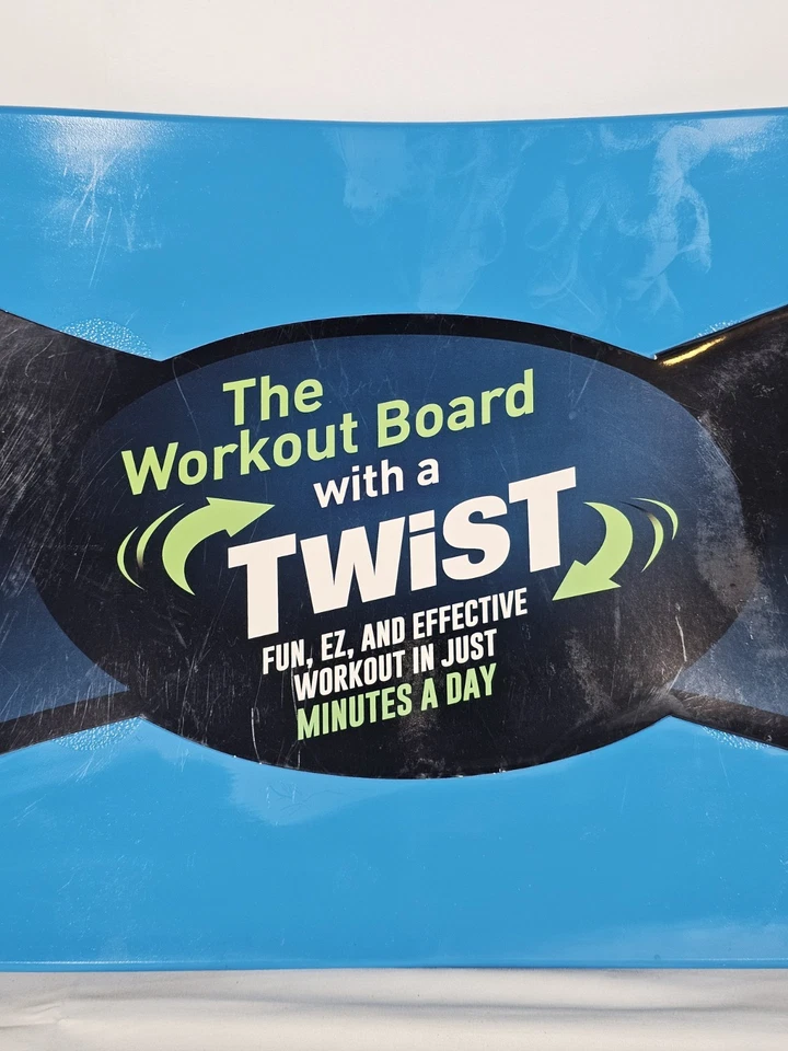 NUEVO Simply Fit Board The Workout Balance Board With A Twist Blue Nuevo en caja Foto 3 de 4