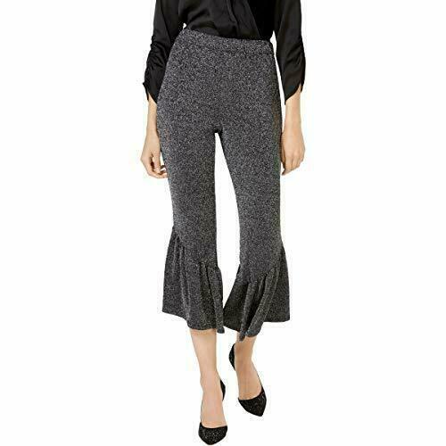 INC Womens Asymmetrical Ruffled Pants, Size 12, 374 - Picture 1 of 1