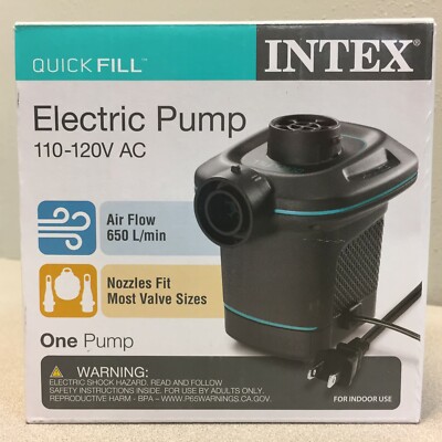Intex 66639E Pool Pump 5.5 in. H x 5.375 in. W x 5.375 in. L
