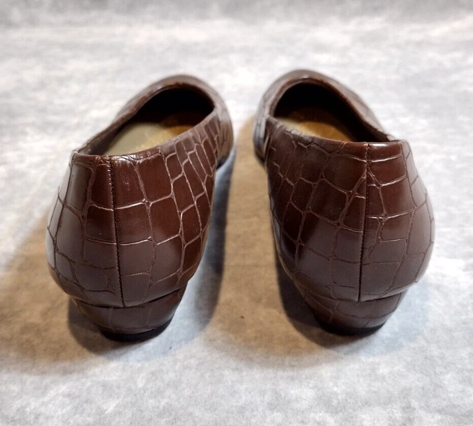 Мягкий стиль на Hush щенки, комфорт, насосы, обувь, размер 9,5 S, крокодила узор! - Изображение 4 из 4