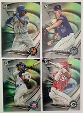 2022 Bowman Platinum Top Prospects 4 Card Lot Palmer Brown Canario Acosta