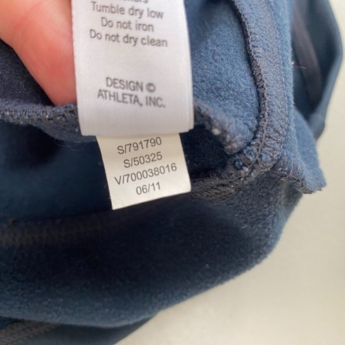Athleta Mini Dress Small Tall Gray Hot When You're Not Tunic Fleece Lined Pocket - Picture 15 of 16