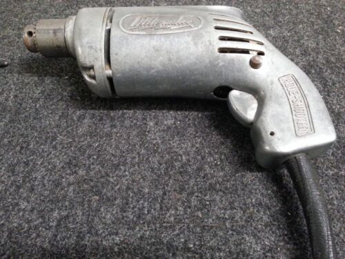 Vintage Milwaukee Werkzeug 0120 3B Lochschütze 1/4 Zoll Spannfutter mit Schlüssel FUNKTIONIERT! - Bild 2 von 17