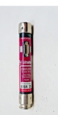 Littelfuse IDSR025 IDSR-25 25Amp (25A) IDSR 600V Time-Delay Pack of 1 Fuses