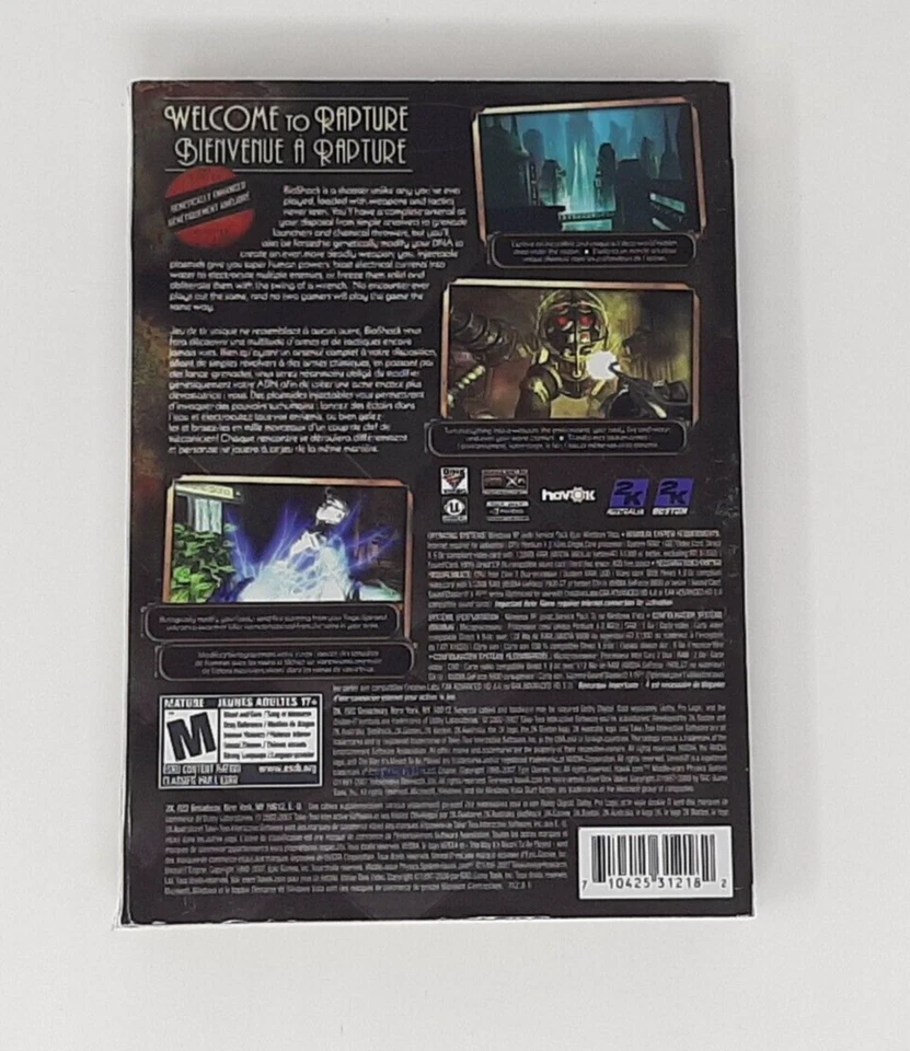 Bioshock PC DVD-ROM 2006 w/ Slip Cover - Image 2 of 4