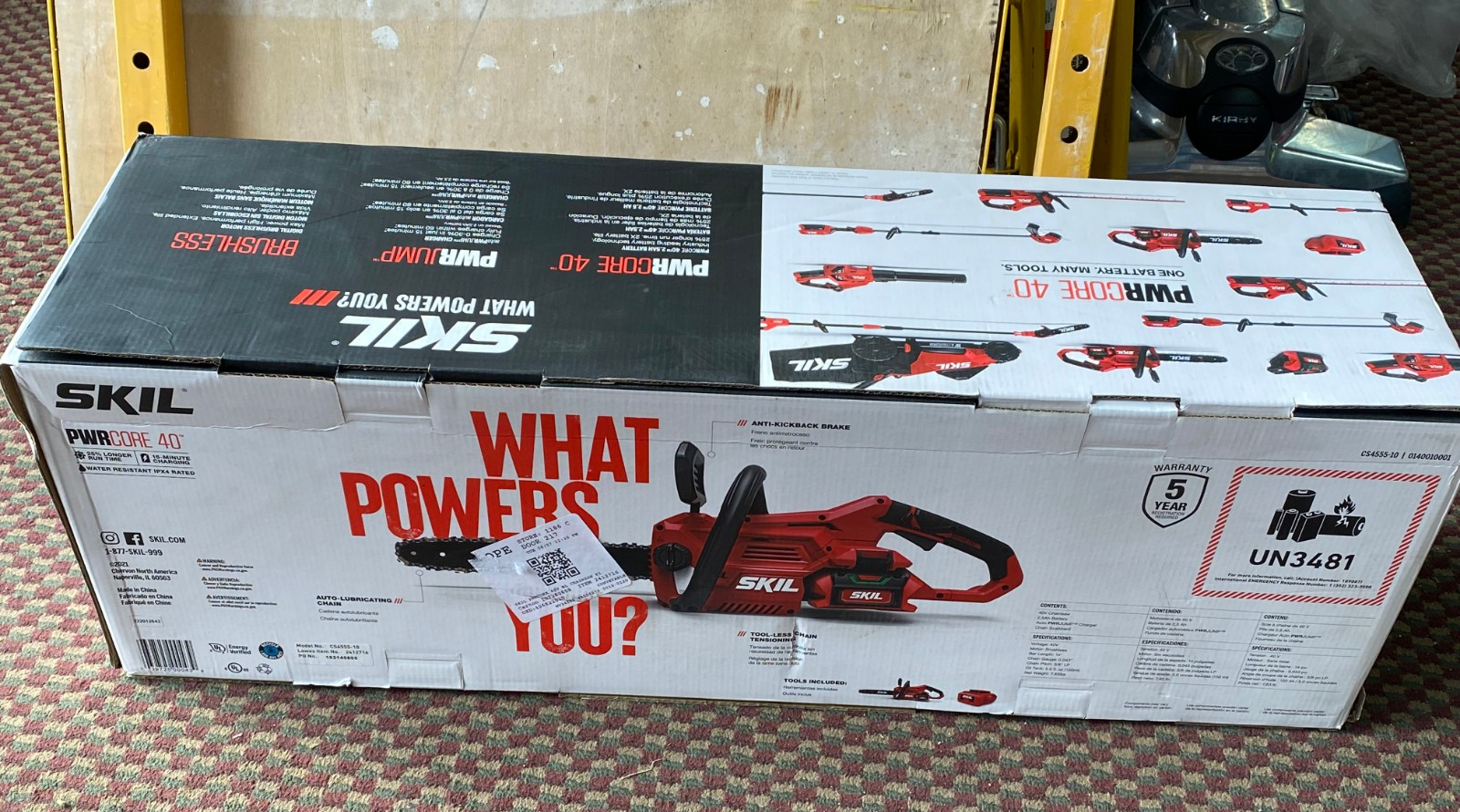 Brushless 40V Chainsaw Kit for sale 