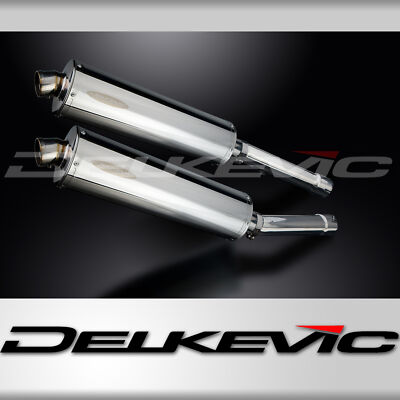 Honda CBR1100XX Blackbird 1996-09 Slip On 18'' Oval Stainless Exhaust Muffler Kit