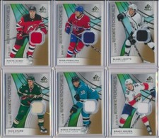 2019-20 SP Game Used Authentic Rookies Jersey 189 Nico Sturm /599 Wild