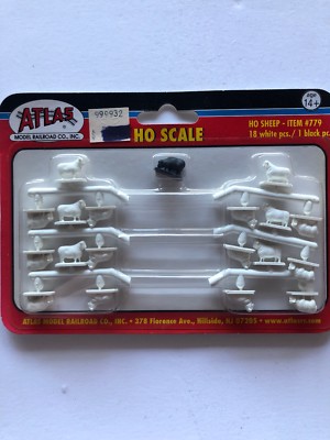 NEW Atlas Sheep 18 White/1 Black HO 779