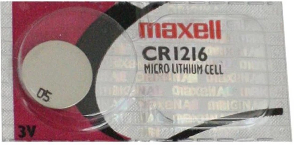 25 NEW Fresh Genuine Maxell CR1216 3V Button Cell Batteries - Image 2 of 2