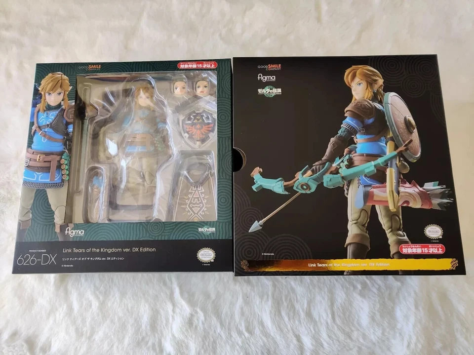 Good Smile Company Link Figma #626 DX Zelda Tears of the Kingdom Figure - Image 3 of 4