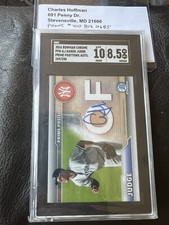 2016 Bowman Chrome Aaron Judge Prime Positions Auto # 249/250