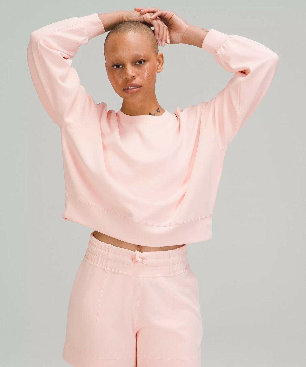 【お値下げ美品】lululemon softstreme トップス　6 NWT Lululemon Brushed Softstreme Ribbed Half Zip Deep Luxe