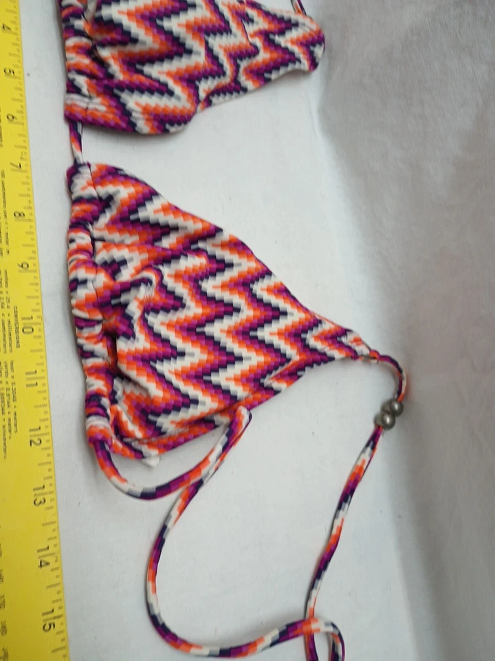 Parte inferior de bikini de natación CONVERSE All Star rosa para mujer talla mediana Foto 4 de 4