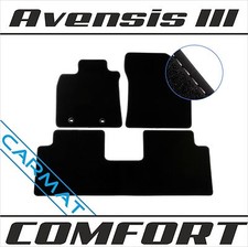 Fussmatten für Toyota Avensis III T27 Bj. 2008- Fußmatten Autoteppiche COMFORT