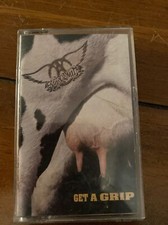 Aerosmith (Cassette, Apr-1993, Geffen Records) Get A Grip Tested And Plays