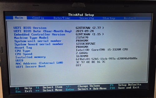 Lenovo ThinkPad X230 | i5-3320M | 16GB RAM | 256GB SSD + 300GB HDD | Win 10 Pro - Picture 15 of 16