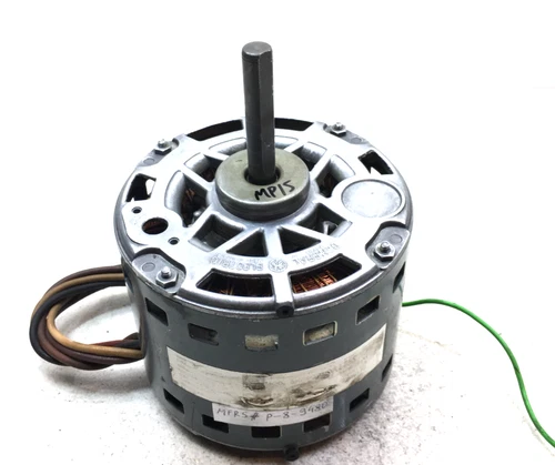 GE  Lennox p/n P-8-9480 Blower Motor 1/3HP 115V 1075 RPM used #MP15