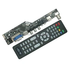 V29 Universal LCD TV Controller Board TV Motherboard VGA/HDMI/AV/TV/USB