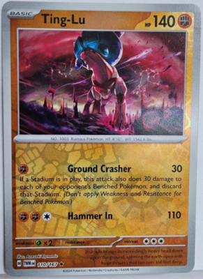 Pokemon - Ting-Lu - 110/167 - Reverse Holo Rare - Twilight