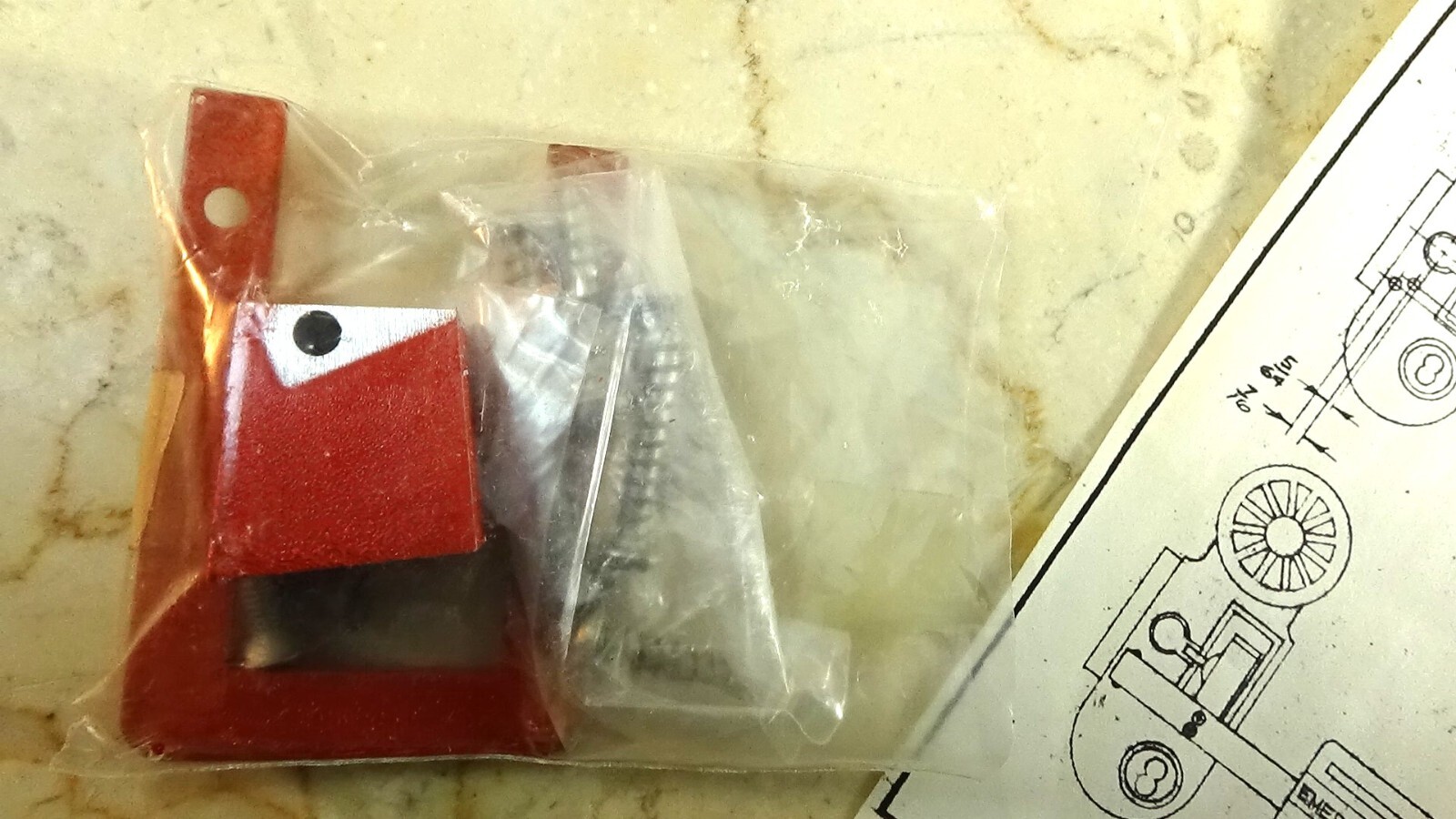 *1963* Vintage Best Universal Lock Co. Model B Exit Fire Alarm Lock w