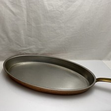 Culinox SPRING Kupfer Pfanne Kupfer Bratpfanne Fischpfanne Profi Pfanne Reg26/b