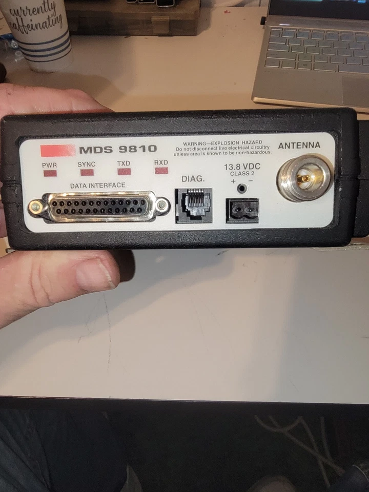 Microwave Data Systems MDS 9810 HL Spread Spectrum Transceiver. Used (383) - Image 3 of 4