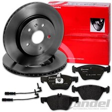 brembo BREMSSCHEIBEN + BELÄGE VORNE für MERCEDES E-KLASSE W210 CLK W208 SLK R170