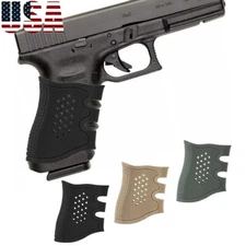 Rubber Grip Glove Sleeve Slip-On Ventilated Grip Grips for Tactical Pistol Glock