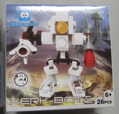 Brick Loot Exclusive Xerk Bots - 5 Total (127 pieces) - Picture 3 of 10